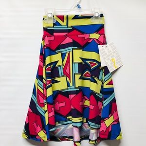 LULAROE LOT OF 2!! GIRLS SKIRTS KIDS AZURE SZ 2 & 4 NWT